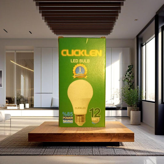 💡 لمبة CLICKLEN LED – إضاءة قوية وتوفير ذكي (12 وات)